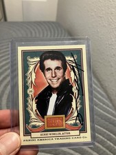Henry Winkler Figurina Panini Fonzi Autografata