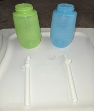 Munchkin:Simple Clean Toddler Sippy Cup 10oz Cups  Straws ONLY-Replacement-EUC
