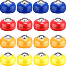 Mini Shuffleboard Replacement Pucks Tabletop Equipment Rollers Set Shuffleboard