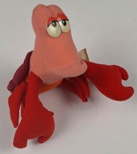 Vintage Disney The Little Mermaid SEBASTIAN Plush 6" Stuffed Character