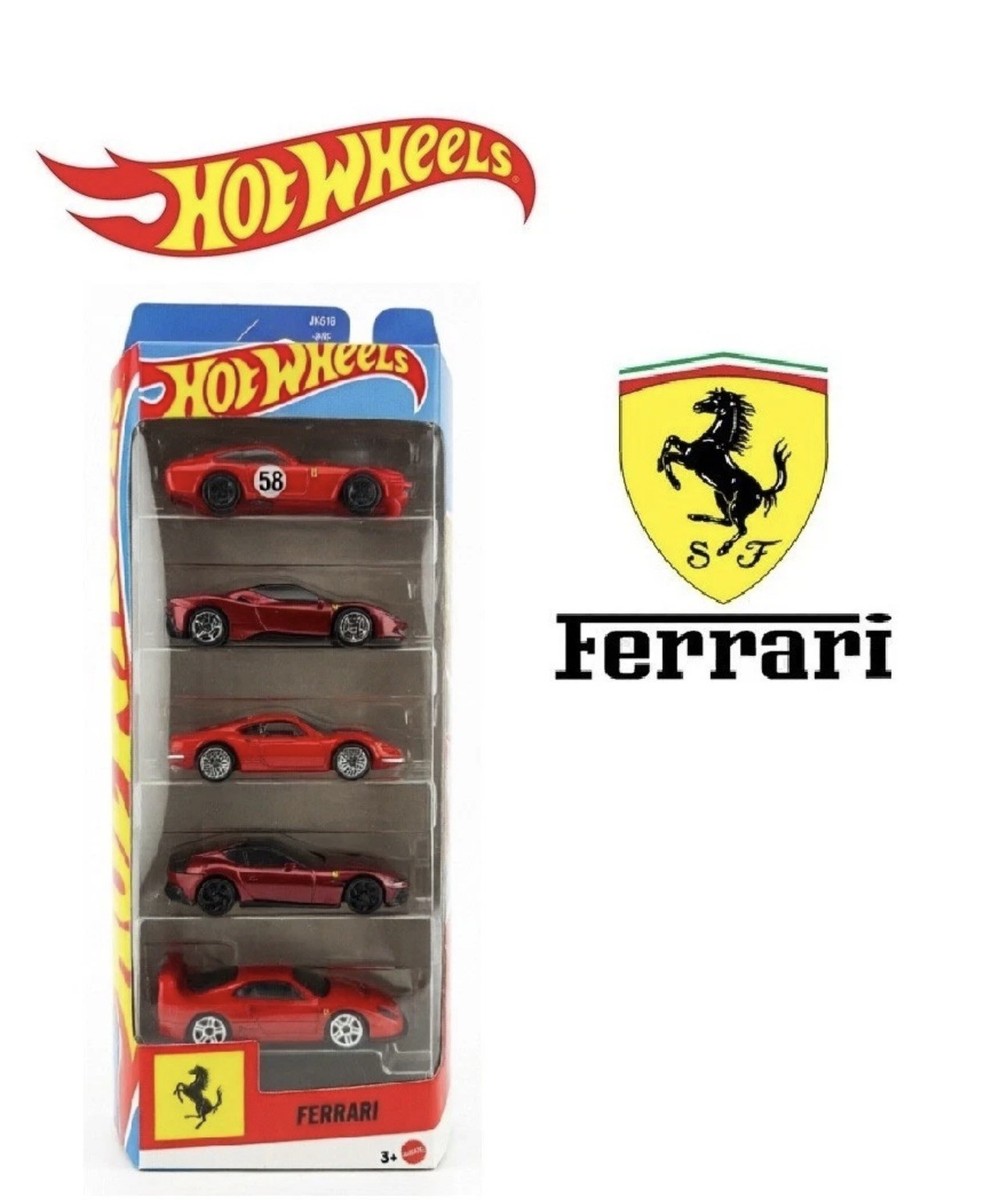 Hot Wheels Ferrari ミニカーセット　5-pack Hot Wheels Ferrari 5 Pack (2026 Release) New in box, rare | eBay
