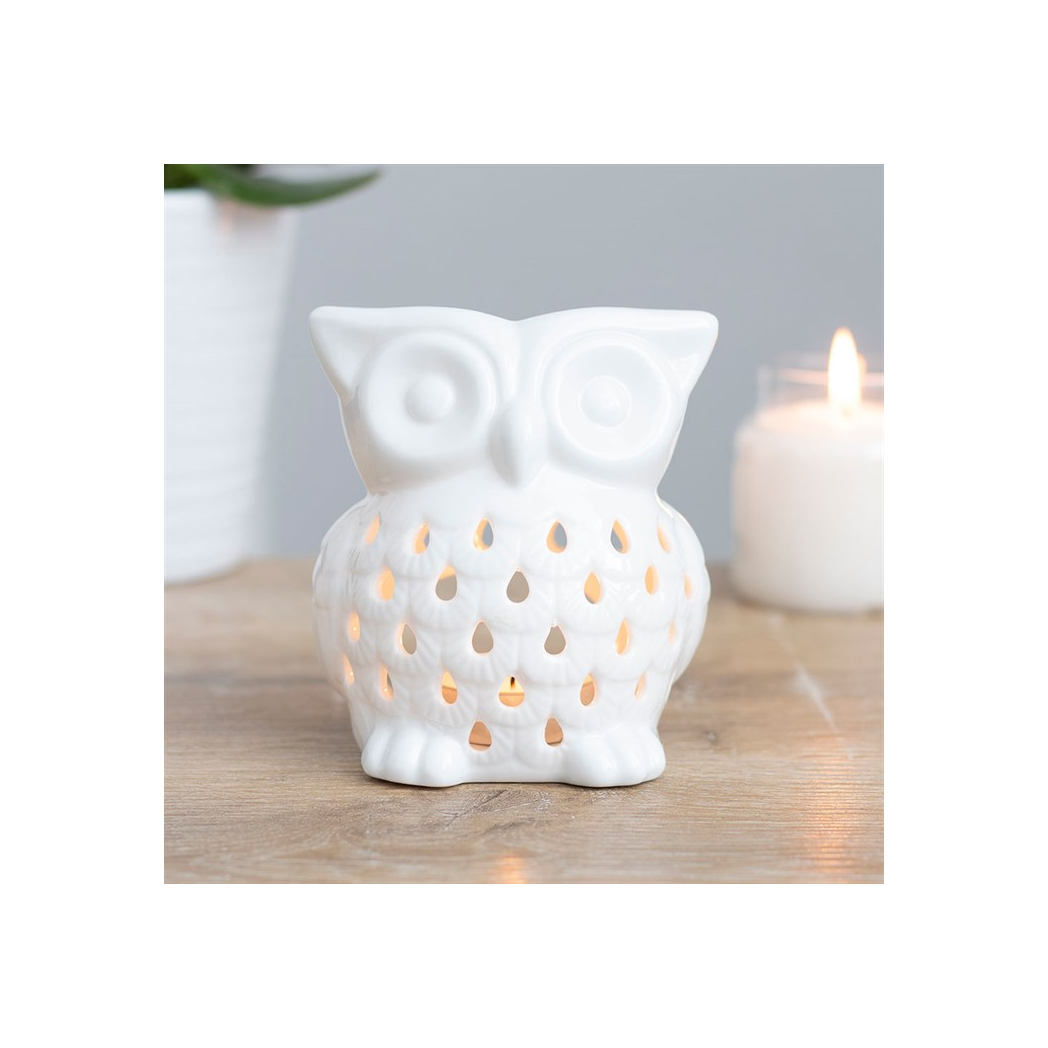 Something Different White Owl Oil Burner - Image 4