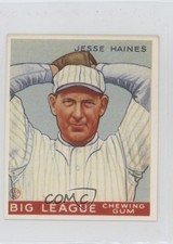 1983 Renata Galasso 1933 Goudey Reprints Jesse Haines #73 HOF 0uf1