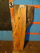 A1318 4 1/2" THICK KILN DRIED spalted Maple Live Edge Slab mantel table