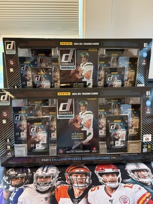 Lot Of (2) 2024 Donruss Costco Boxes! Guaranteed 1 Oversized Downtown Per Box