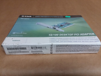 D-Link DFE-530TX+, 10/100 Fast Ethernet Desktop Adapter