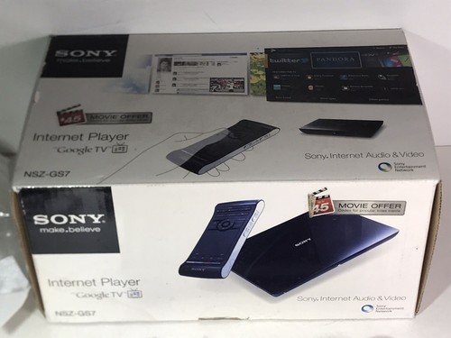 Sony Internet Player Remote Google TV NSZ-GS7 NSG-MR5U Tested Working NO Manual - Picture 10 of 24