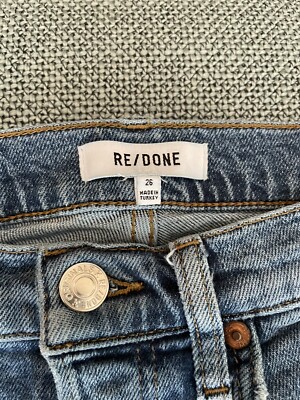 Re/Done Levi's Size 26, Women's 90's Style Blue Jeans | eBay