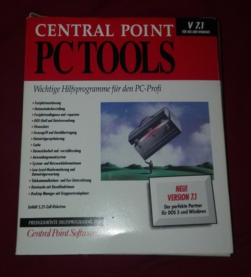 Central Point PC Tools - Version 7.1 - 14+1 Disketten - Software