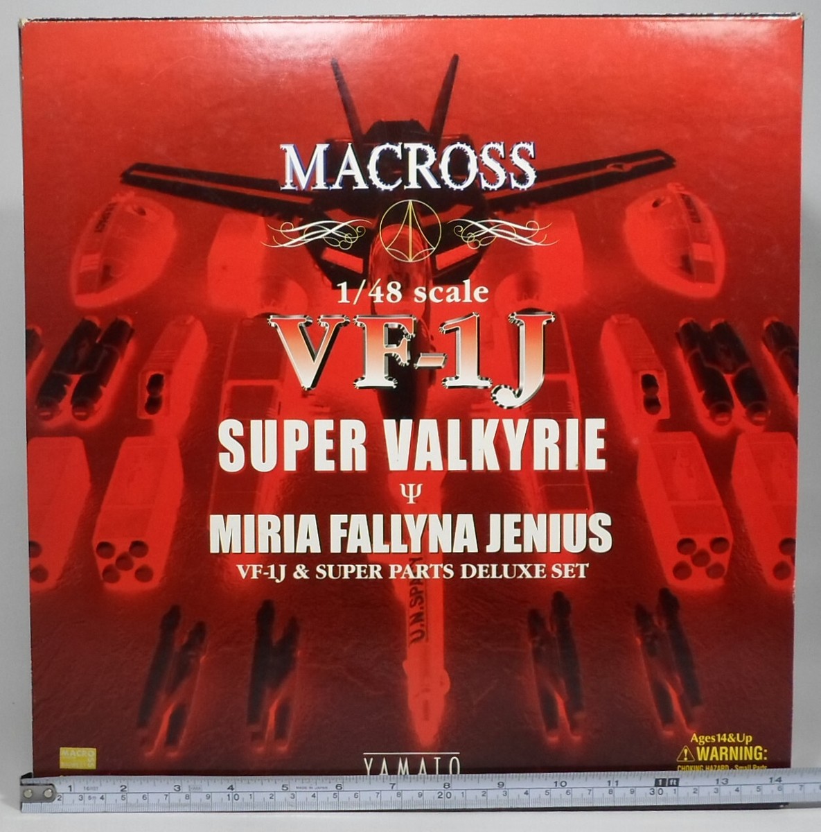 YAMATO MACROSS ROBOTECH VF-1J SUPER VALKYRIE MIRIA FALLYNA JENIUS