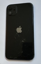 Coque originale Apple iPhone 11 cadre vitre cassée pour reconditionné noir