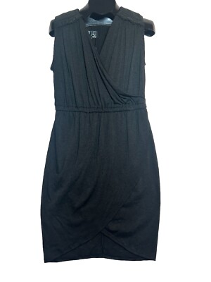 Numph Arizona Dress Balck Size Large Goth Steampunk Knee Length NWT