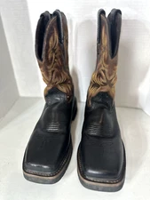 Justin Brown Work boots Comp Toe Size 6D 