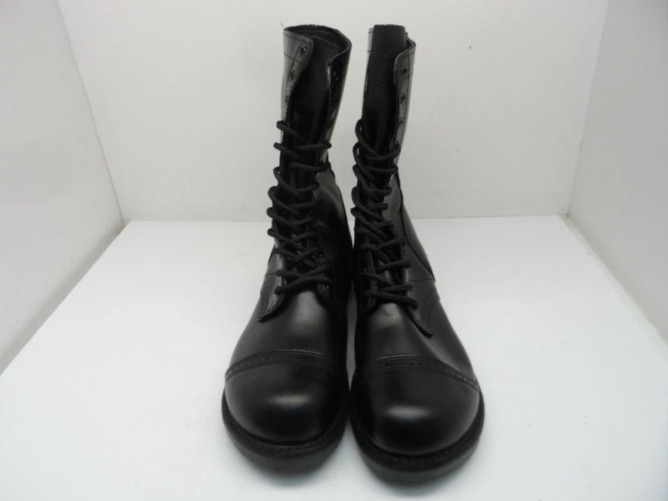 Botas de uniforme de salto de cuero Corcoran para hombre de 10" 1500 *Hechas en EE. UU.* negras talla 13D Foto 2 de 4