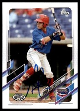 2021 Topps Pro Debut Simon Muzziotti Auto Clearwater Threshers #PD-136 Card