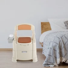 New Bedside Commode Portable Toilet Toilet with Sensor Night Light High-quality