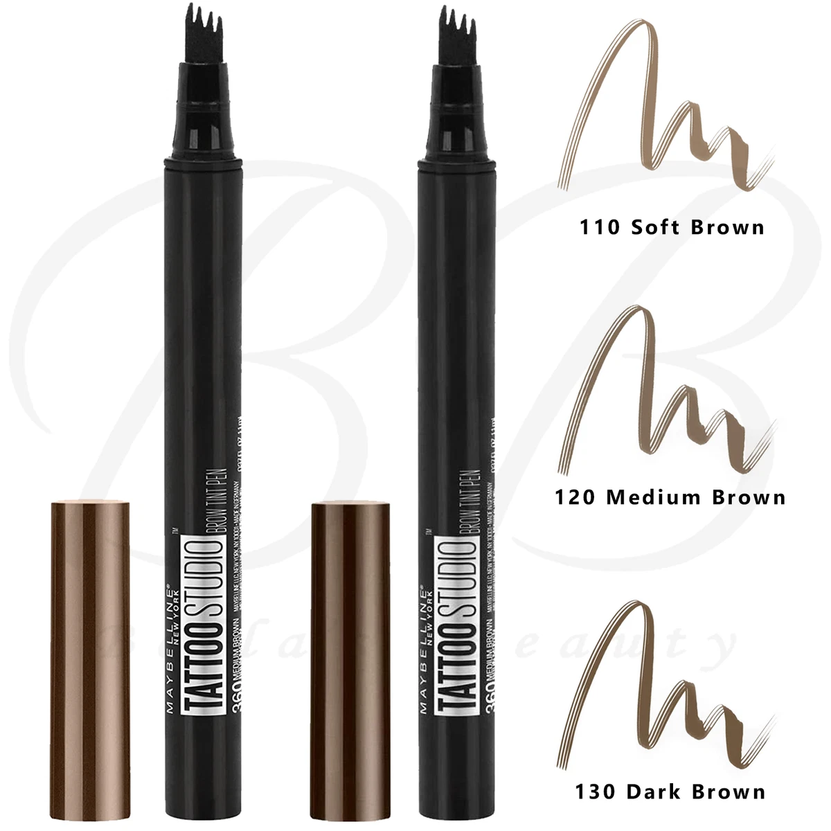 MAYBELLINE Tattoo Brow Micro Eyebrow Long Lasting 24 Hr Tint Pen CHOOSE SHADE