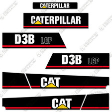 Fits Caterpillar D3B LGP Dozer Decal Kit - CUSTOM STYLE - 7 YEAR 3M VINYL!