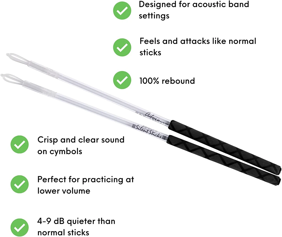 Silent sale drum sticks