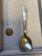 Vintage WM. A Rogers Oneida Ltd. MMM Good Silverplate Dinner Baby Spoon 6334