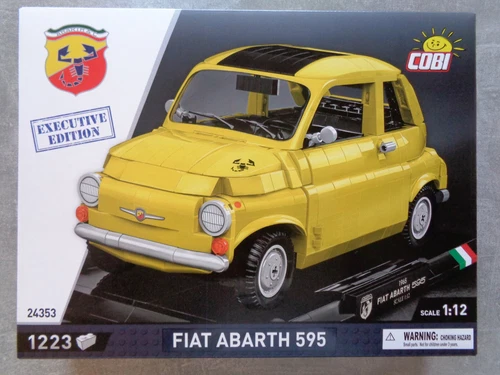 COBI 24353 "EXECUTIVE EDITION" Fiat Abarth 595 in 1:12 mit 1223 Teile
