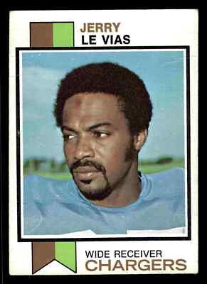 1973 Topps Jerry LeVias #522 - San Diego Chargers