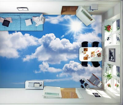3D Sonnen Wolke 1677NA Fototapeten Wandbild Fototapete Tapete Familie DE Fay