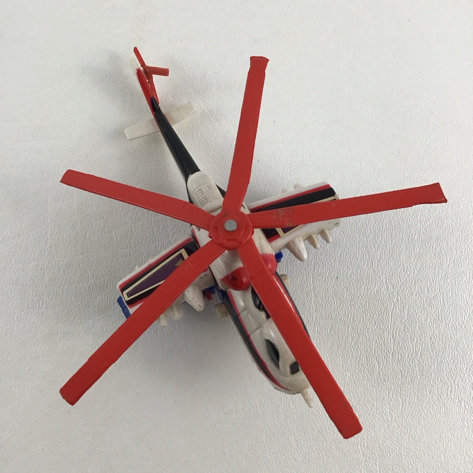 Sky-Bots Transforming Robot Helicopter Phoenix Bot Aircraft Vintage Tek Toys