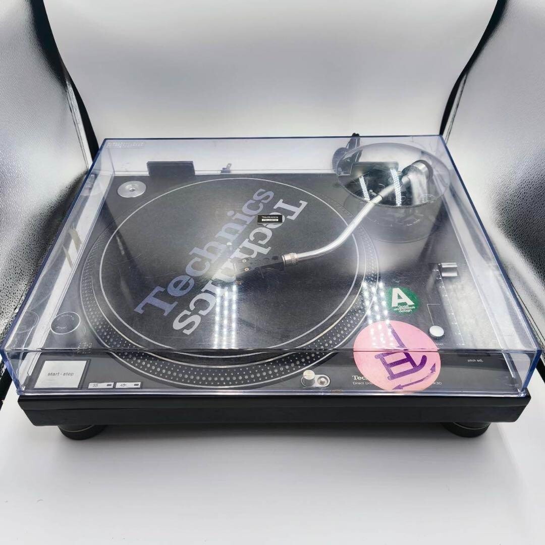 Technics sl1200mk3d (良品)BLACK working Technics SL-1200MK3D Black color Analog DJ Turntable with