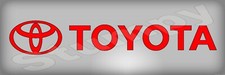 Toyota Metal Sign 6 X 18 Or 8x24