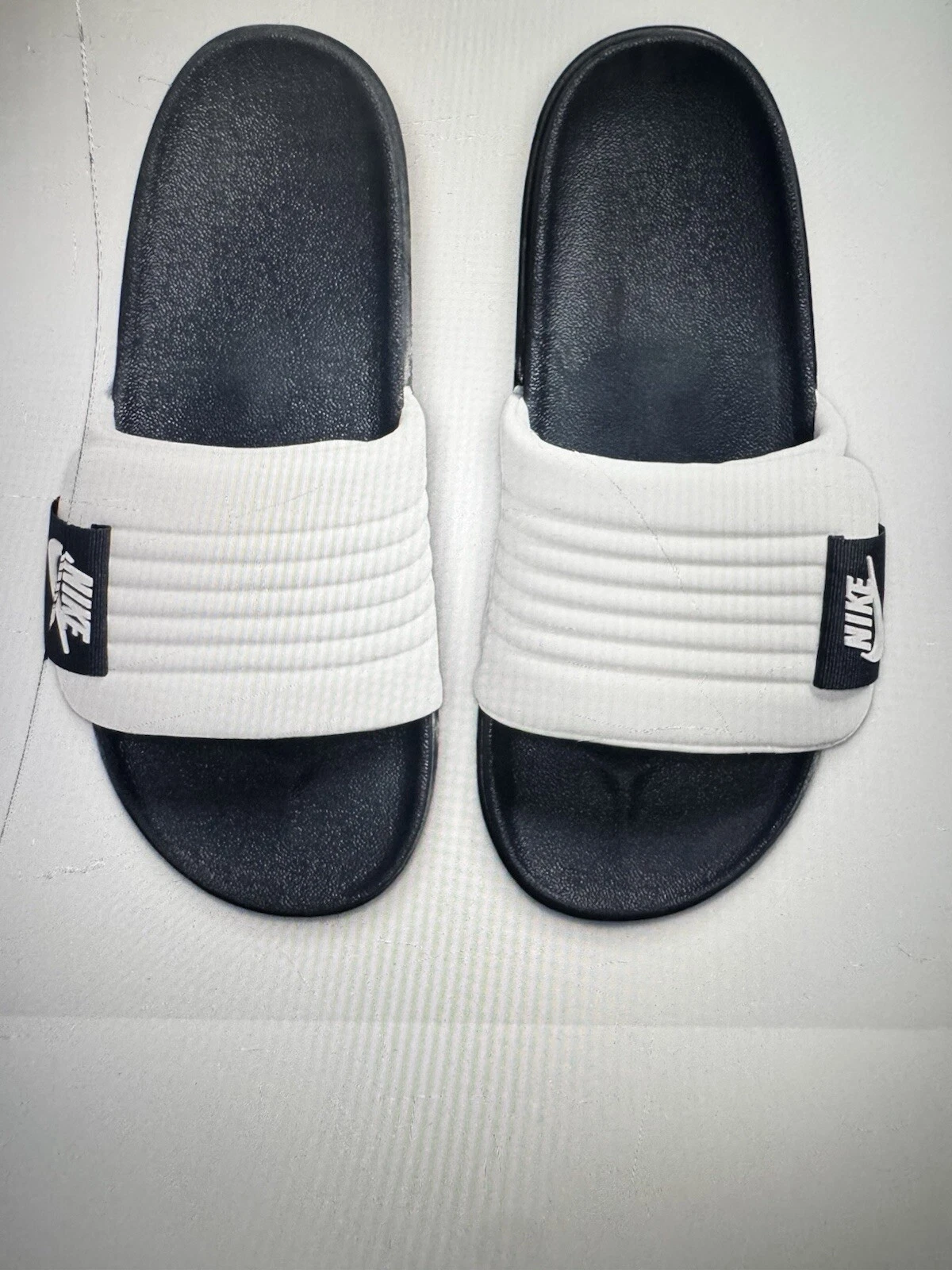 SLIDE NIKE OFFCOURT ADJUST BIANCHE NUOVE CON SCATOLA TAGLIA 13