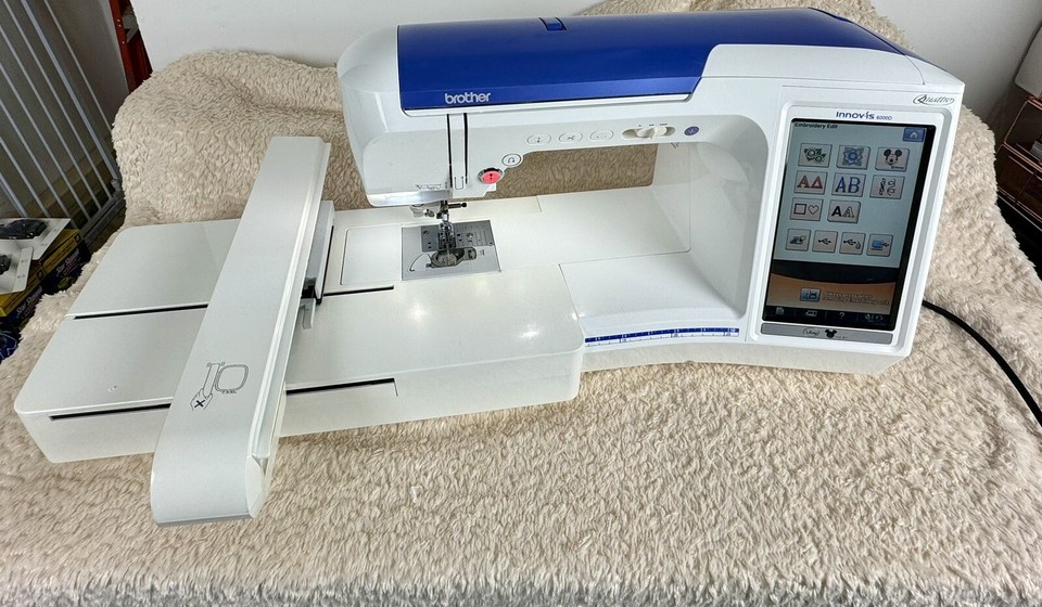 Brother Quattro Innovis 6000D Sewing MachineGood Conditionw/extras