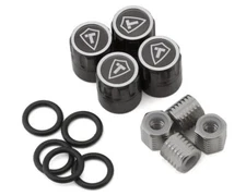 Treal Hobby 1.9" Scale 4mm Wheel Center Caps (Titanium) (4) [TLHTWHEEL-112]