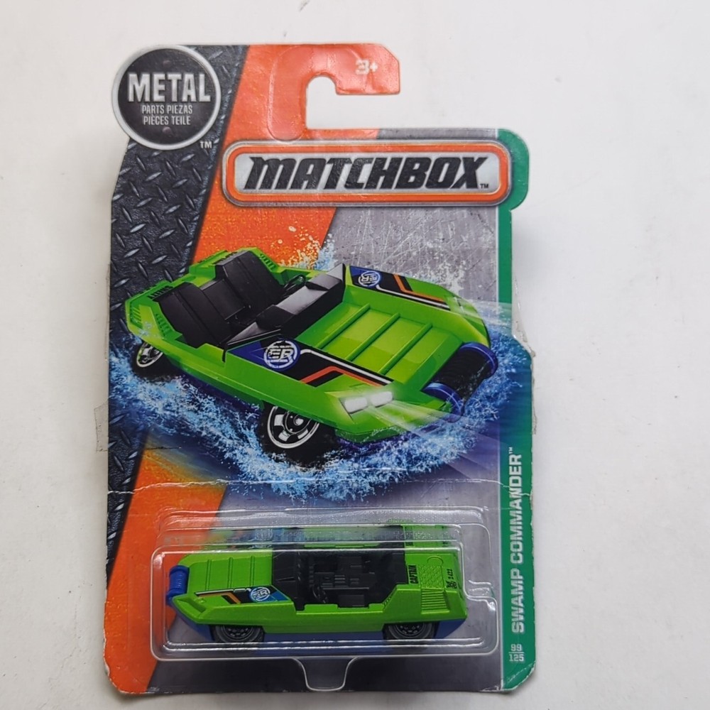 Matchbox 2015 MBX Explorer Swamp Commander NIP