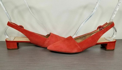 franco sarto vickie slingback kitten heel pump