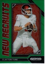 2023 Panini Prizm Draft Picks - New Recruits Green Prizm #NR-21 Clayton Tune...