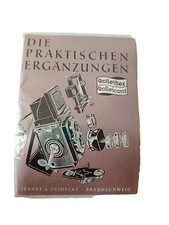 Rolleiflex The Practical Accessories German Language Franke Heidecke