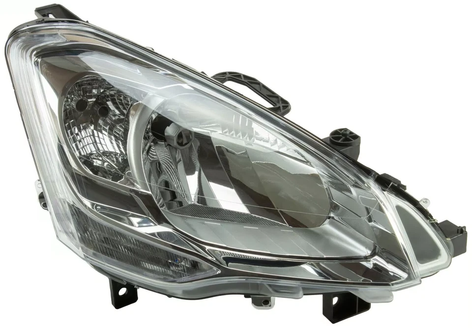 SET 2 FARO FANALE PROIETTORE ANTERIORE PER CITROEN BERLINGO 08 2013 H4 ELETTRICO - Immagine 4 di 4