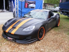 Chevrolet Corvette Chevy Duel Racing Stripes Graphic Vinyl Sticker Decal 36 Feet