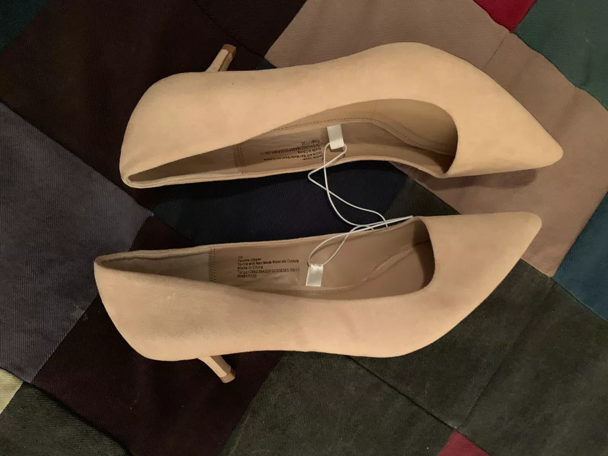 Nude heels size clearance 10