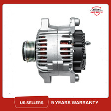110A 12V 6-Groove Alternator 11491 For 06-13 Kia Hyundai Sonata L4 2.0L 2.4L