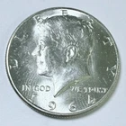 1964 P KENNEDY SILVER HALF DOLLAR ~ 90% SILVER ~ MS MINT STATE DETAILS #10469