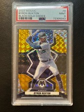 2022 Panini Mosaic Choice BlackGold Mosaic  Byron Buxton  PSA 9 - / 8 POP 1