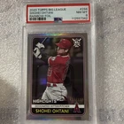 2020 Topps Big League - Shohei Ohtani #294 Rainbow Foil /100 PSA 8 Angels