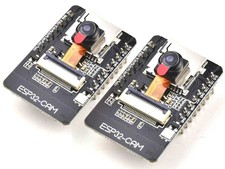 CANADUINO® 2 x ESP32-CAM Wi-Fi Bluetooth Camera Module