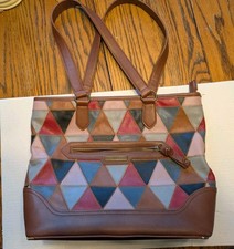 Borsa patchwork multicolore Frye and Co.