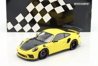 Porsche 911 (991 Ii) GT3 Rs 2019 Gelb / Schwarze Felgen 1:18 Minichamps