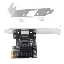 PCIe 5G Network Card RTL8126 5Gbps RJ45 Ethernet LAN Adapter Wake on LAN Feature