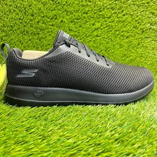 Skechers Go Walk Max Effort Mens Size 12EEE Black Running Walking Shoes Sneakers