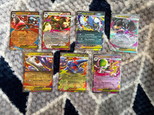 7x Mega EX Pokemon Ultra Rares - English Pokemon TCG